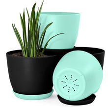 Fast Forward Premium Set of 4 Indoor Plant Pots with Drainage