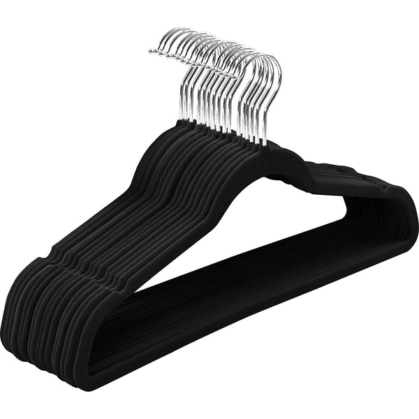 Premium Velvet Hangers Non-Slip Durable with 360 Degree Rotatable Hook Fast Forward