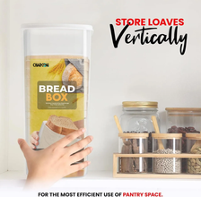 Bread Box for Kitchen & Countertops - Bread Holder, Bread Container & Bread Storage - Bread Bin & Bread Dispenser with Lid - Bread keeper