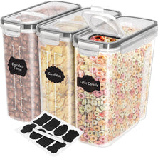 Cereal Containers Storage - Airtight Food Storage Containers & Cereal Dispenser Fast Forward