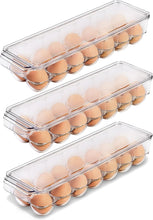 Egg Container For Refrigerator 14 Egg Container With Lid Handle Egg Holder Pack of 1 Fast Forward