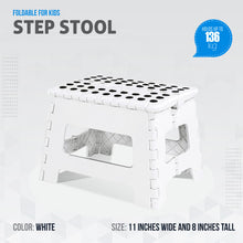 Foldable Step Stool for Kids 11 Inches Wide and 8 Inches Tall Holds Up to 136 kg light weight Fast Forward