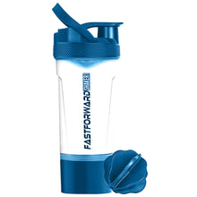 Fitness Sports Classic Protein Mixer Shaker Bottle, BPA-Free & Leakproof with Twist Lock Storage Fast Forward