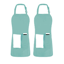 Apron with 2 Pockets Adjustable Bib & Neck Strap with Extra Long Ties Pack of 2 Fast Forward